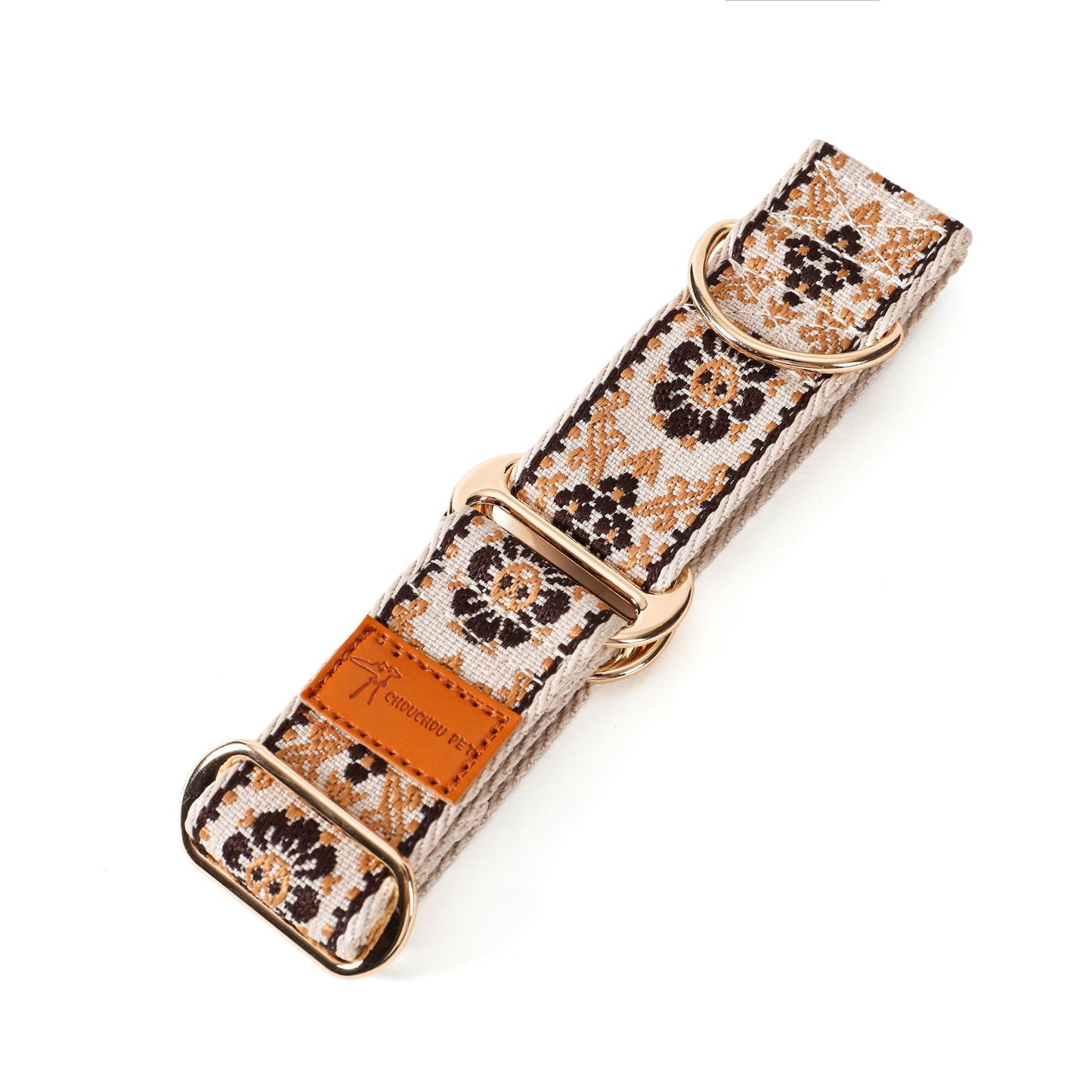 Ethnic-style Adjustable Pet Collar
