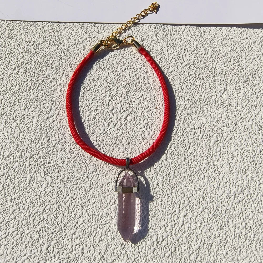 Luxury Dog Cat Necklace Jewelry with Crystal Pendant Red Rope Cat Collar Pet Grooming Birthday Costume Accessories