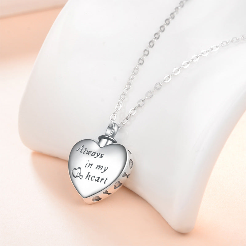 European And American Dog Footprints Urn Pendant