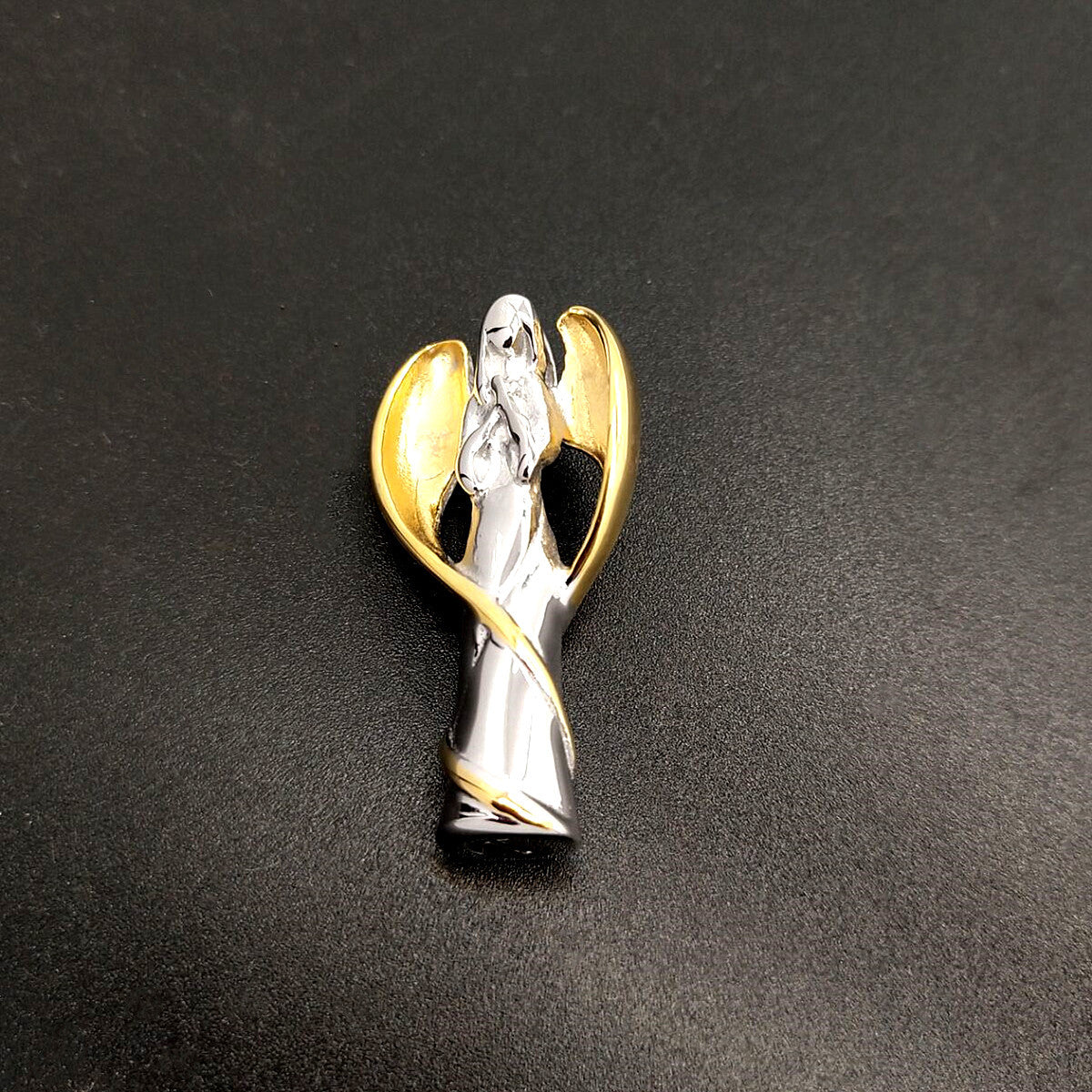 Cycling glasses Angel Memorial Urn Pendant
