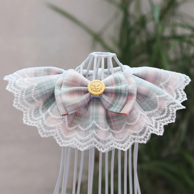 1PC Cute Pet Lace Bib Saliva Towel With Bow Lattice Flower Cat Dog Pet Necklace Decoration Collar Bandana Pet Accessories Hot