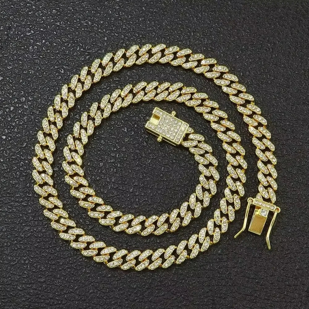 8mm Thin Cuban Link Dog Princess Pet Collar Cat Collar Cool Puppy Accessories Chihuahua Party Family Jewelry Stuff Secure Buckle