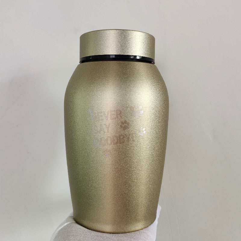 Metal Seal Funeral Products Stainless Steel Funeraray Urn