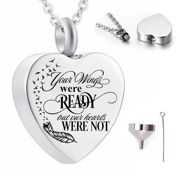 New Style Motorcycle Pendant Commemorative Urn Necklace