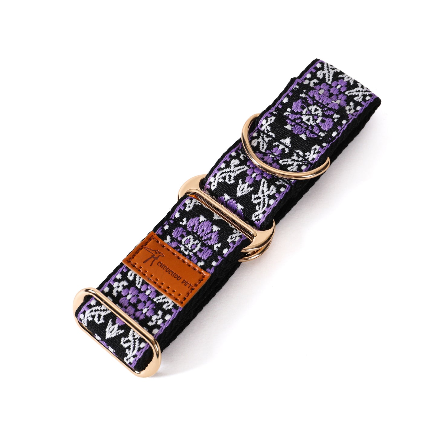 Ethnic-style Adjustable Pet Collar