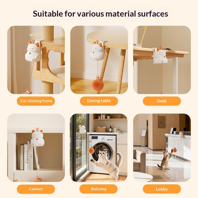 Elevating Smart Pet Cat Self-Entertainment Toy Ball