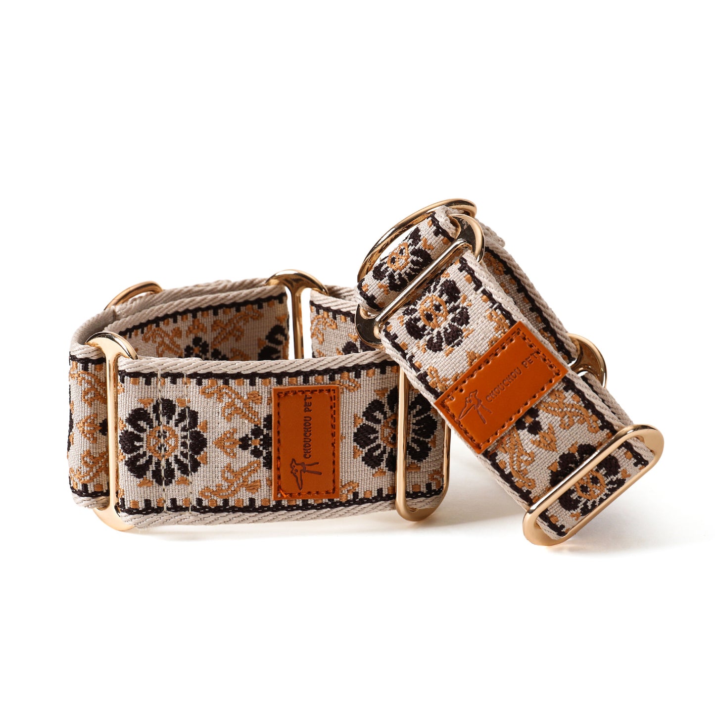 Ethnic-style Adjustable Pet Collar