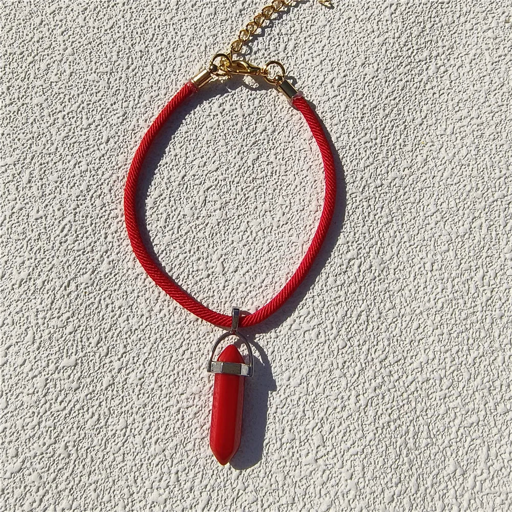 Luxury Dog Cat Necklace Jewelry with Crystal Pendant Red Rope Cat Collar Pet Grooming Birthday Costume Accessories