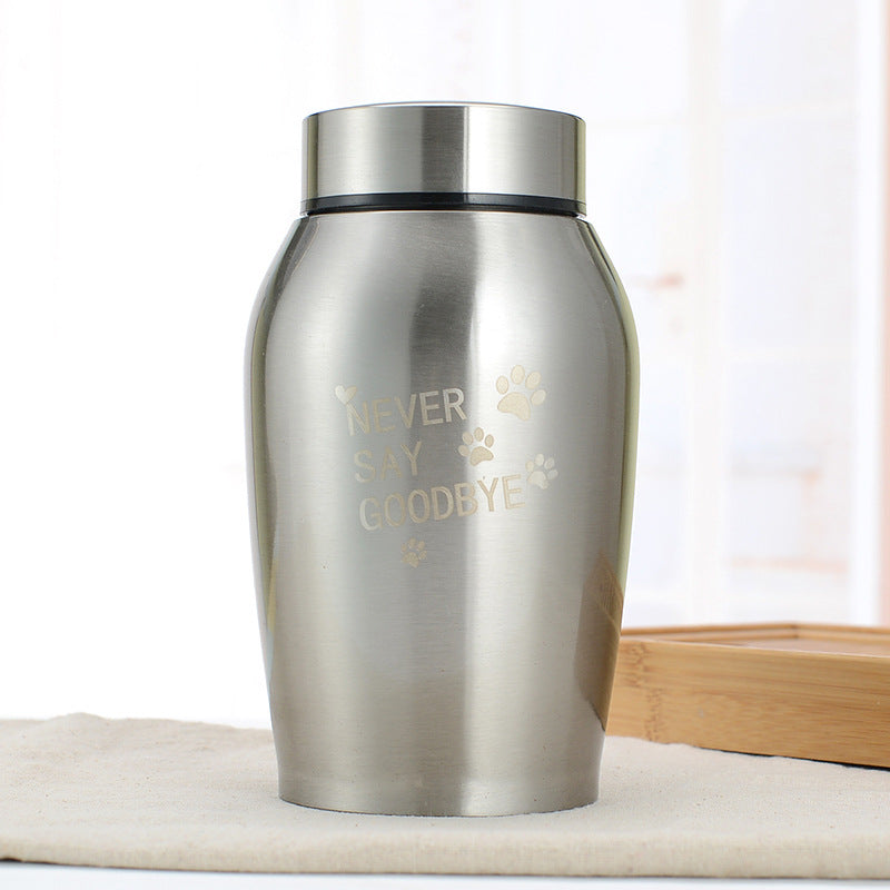 Metal Seal Funeral Products Stainless Steel Funeraray Urn