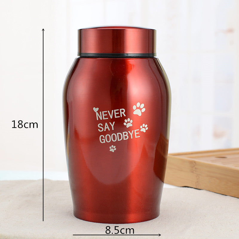 Metal Seal Funeral Products Stainless Steel Funeraray Urn